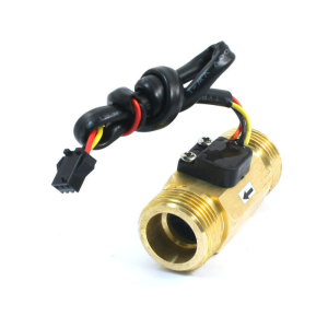 SEN-HZ43WB G3/4" Male Thread Brass Hall Effect Water Flow Sensor 1-30L/min