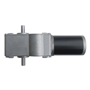 DC 24V 20RPM 200KG.cm High Torque 12mm Dual Shaft Turbo Worm Gear Motor GW63ZY