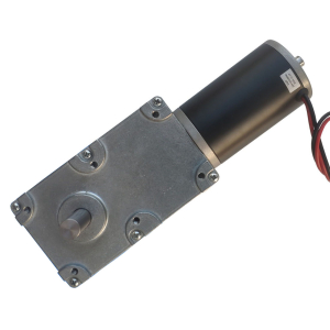 <strong>DC 24V 5RPM 600KG.cm High Torque Reversible & Adjustable Speed Turbo Worm Gear Motor GW63ZYA</strong>